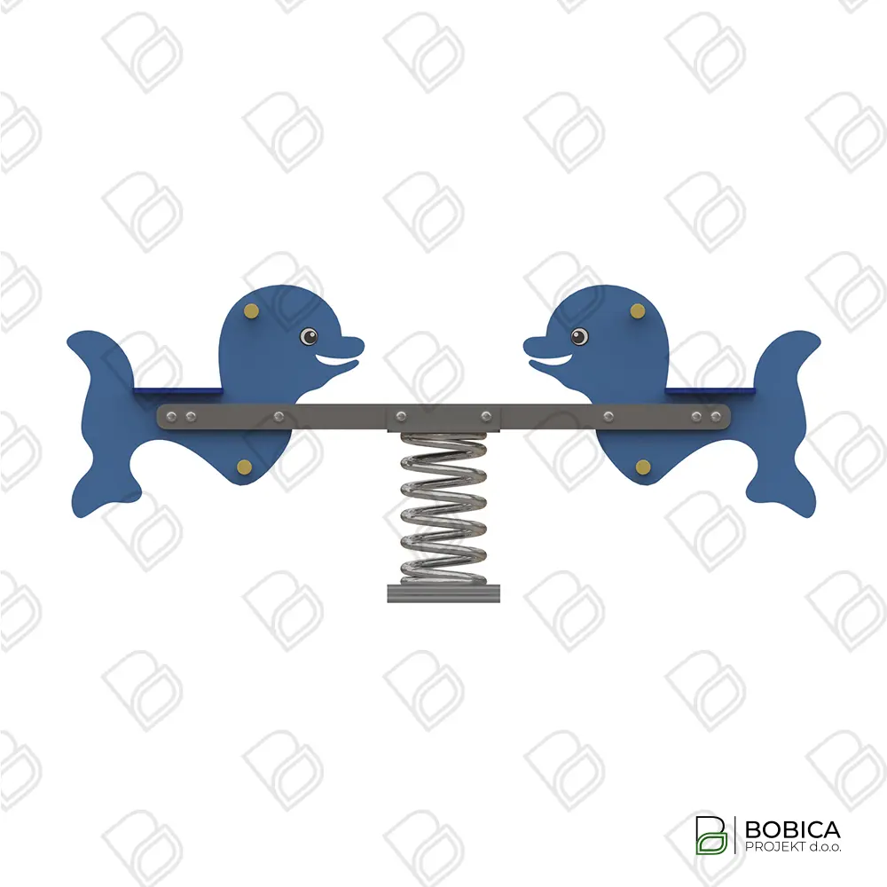 Njihalica za dvoje s motivom dupina "Splash"