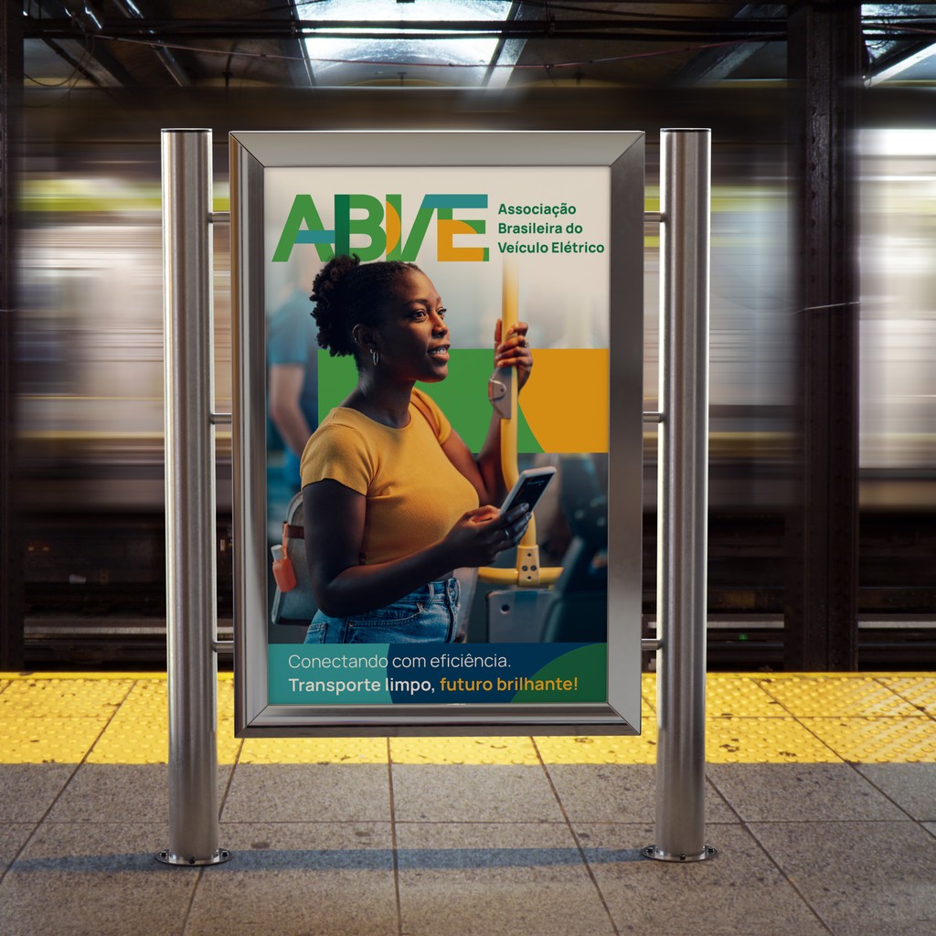 Rebranding project for ABVE, showcasing a contemporary logo and cohesive visual identity that reflects the organization's mission and values, enhancing its presence in the market and appealing to a wider audience.