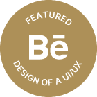 Featured design of a ui/ux