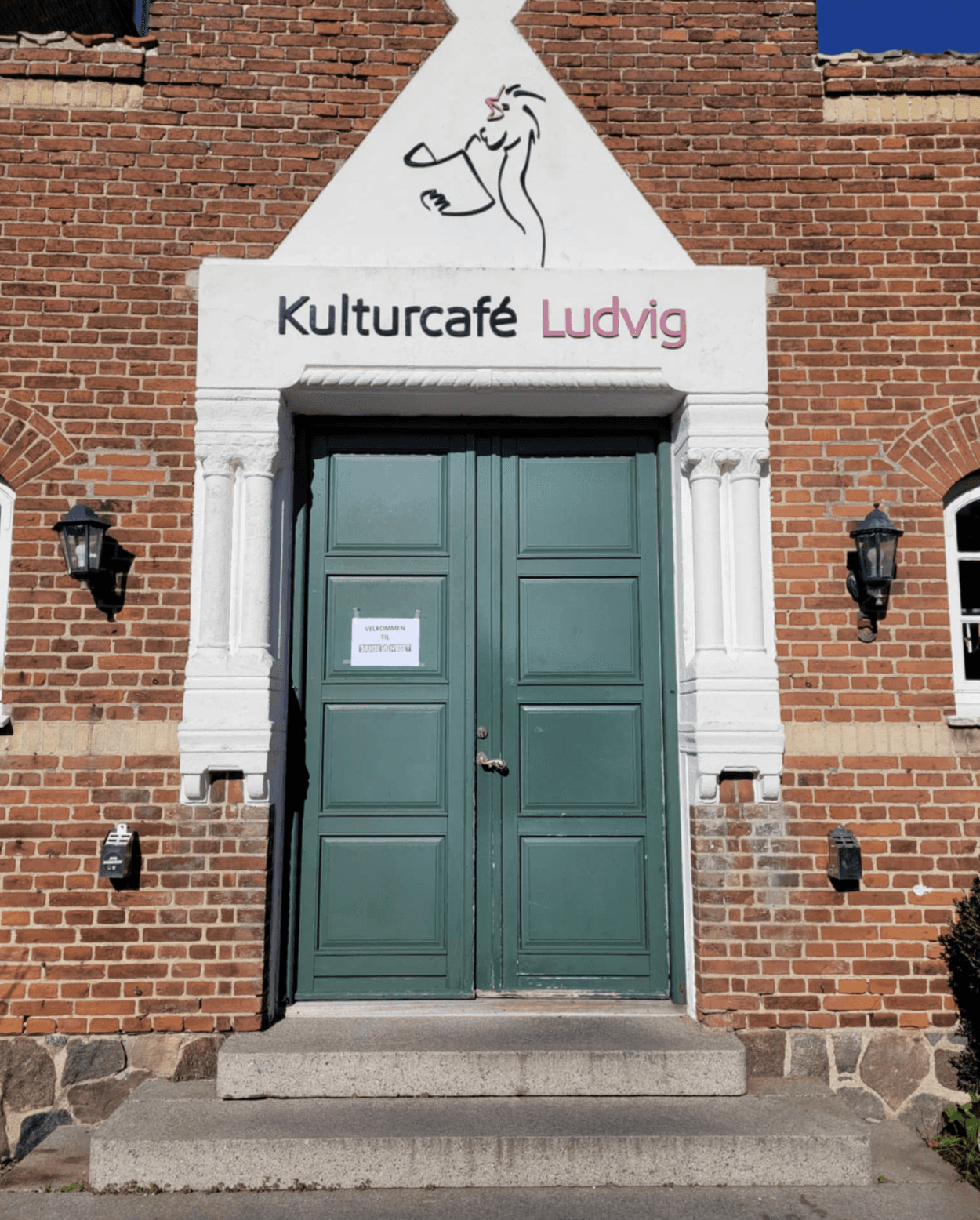 Billede af indgang til Sorø danseskole