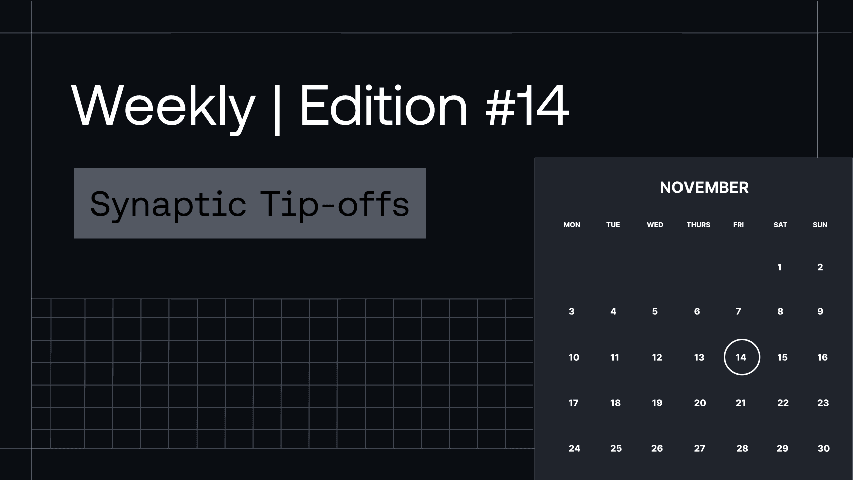 Tip-Offs by Synaptic