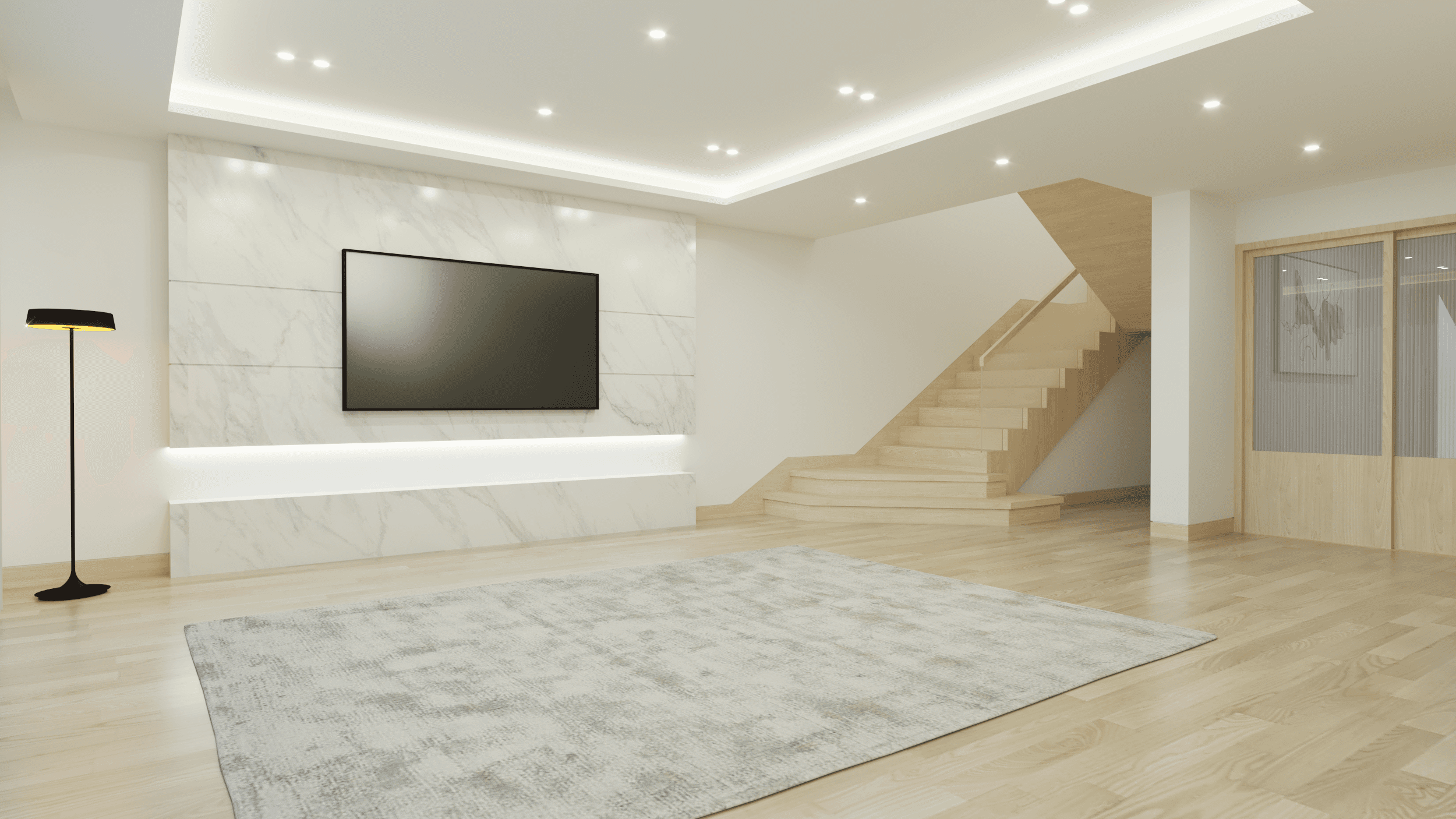 오크밸리리조트 내부 - 거실