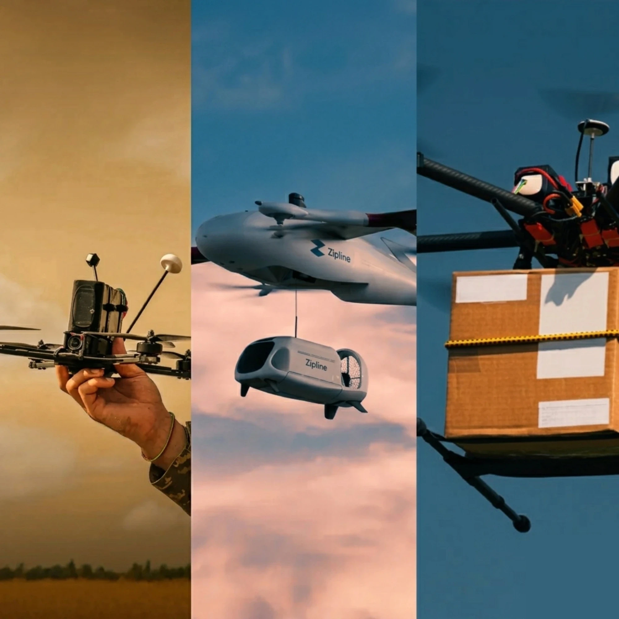 FPV-Drohnen aus Winnyzja für das Internationale Legion beim Hauptamt für Aufklärung des Verteidigungsministeriums und die 66. Mechanisierte Brigade. September 2024. Foto: Interregionales Koordinationszentrum für humanitäre Hilfe