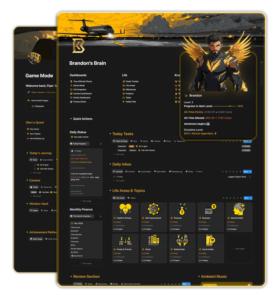 Notion Second Brain 6.0 Template