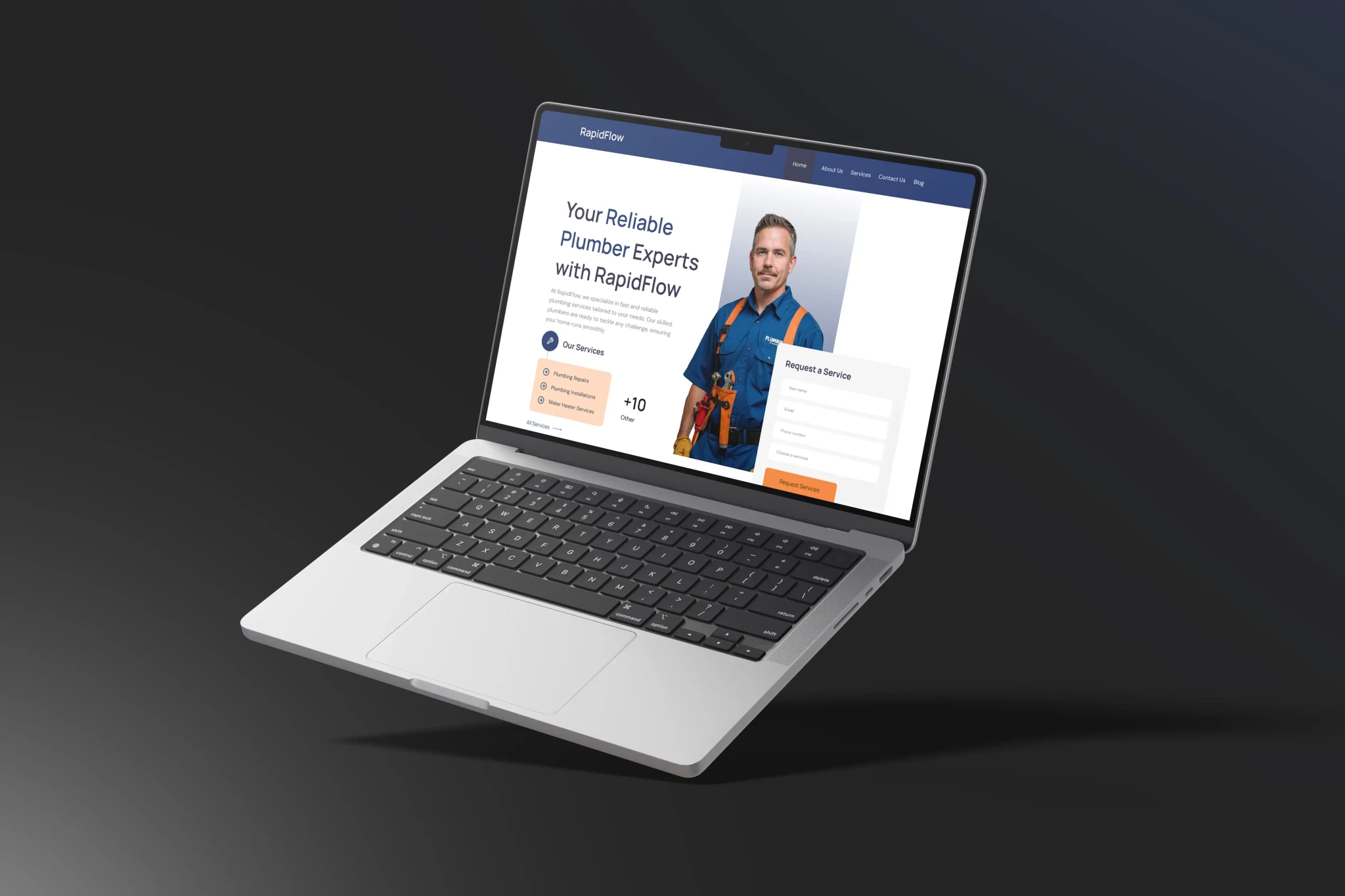 Plumbing Company Website Design