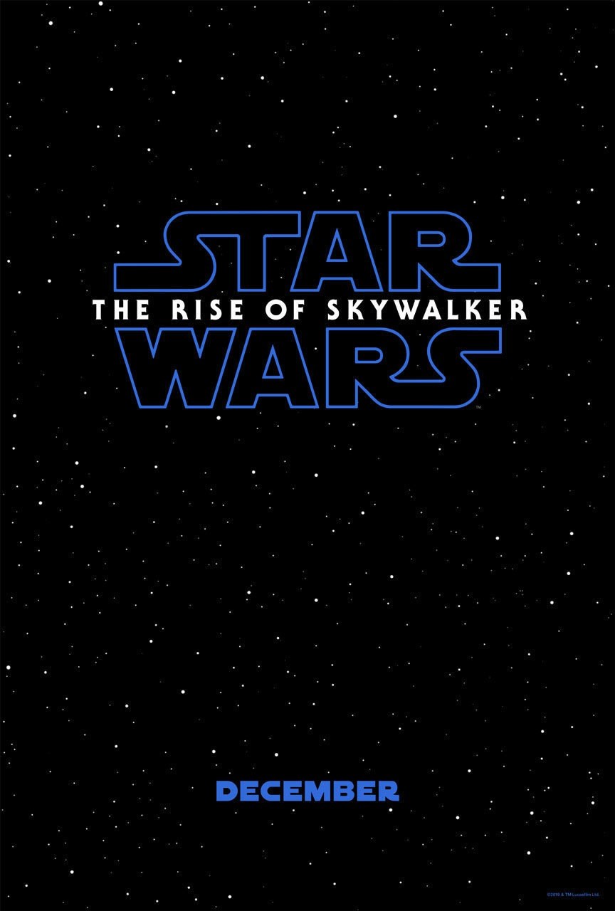 Star Wars Episode IX: The Rise of Skywalker poster