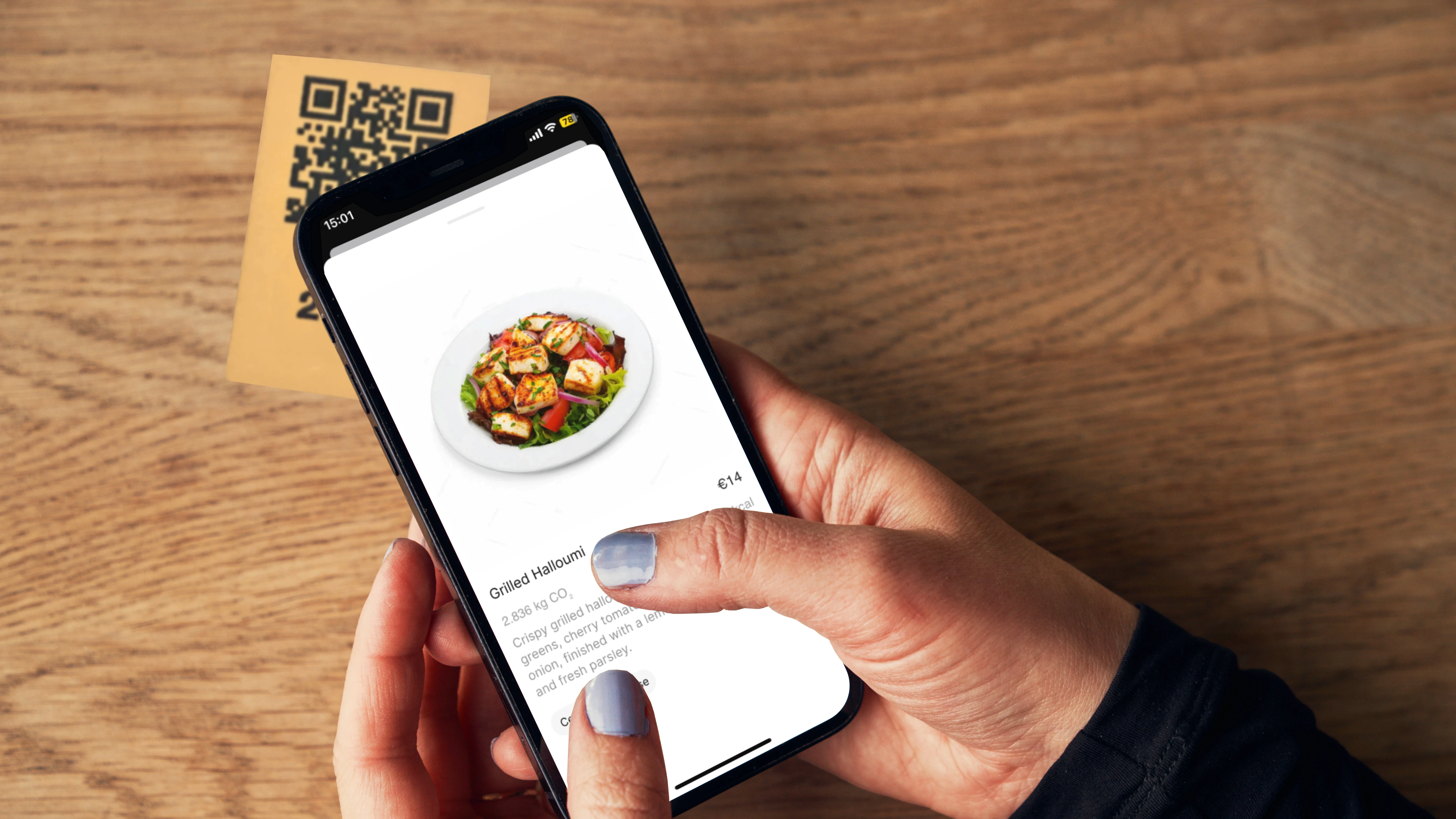 An ordering app and web solution