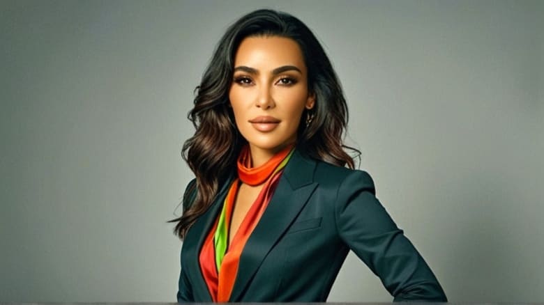 Kim Kardashian en costume