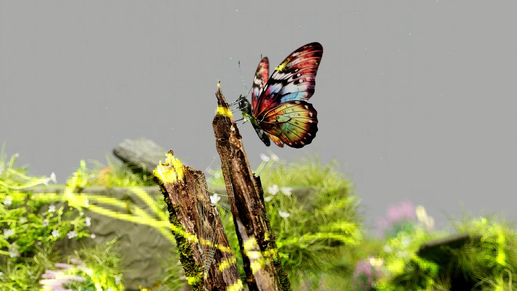Colorful & imaginary image generated by AI