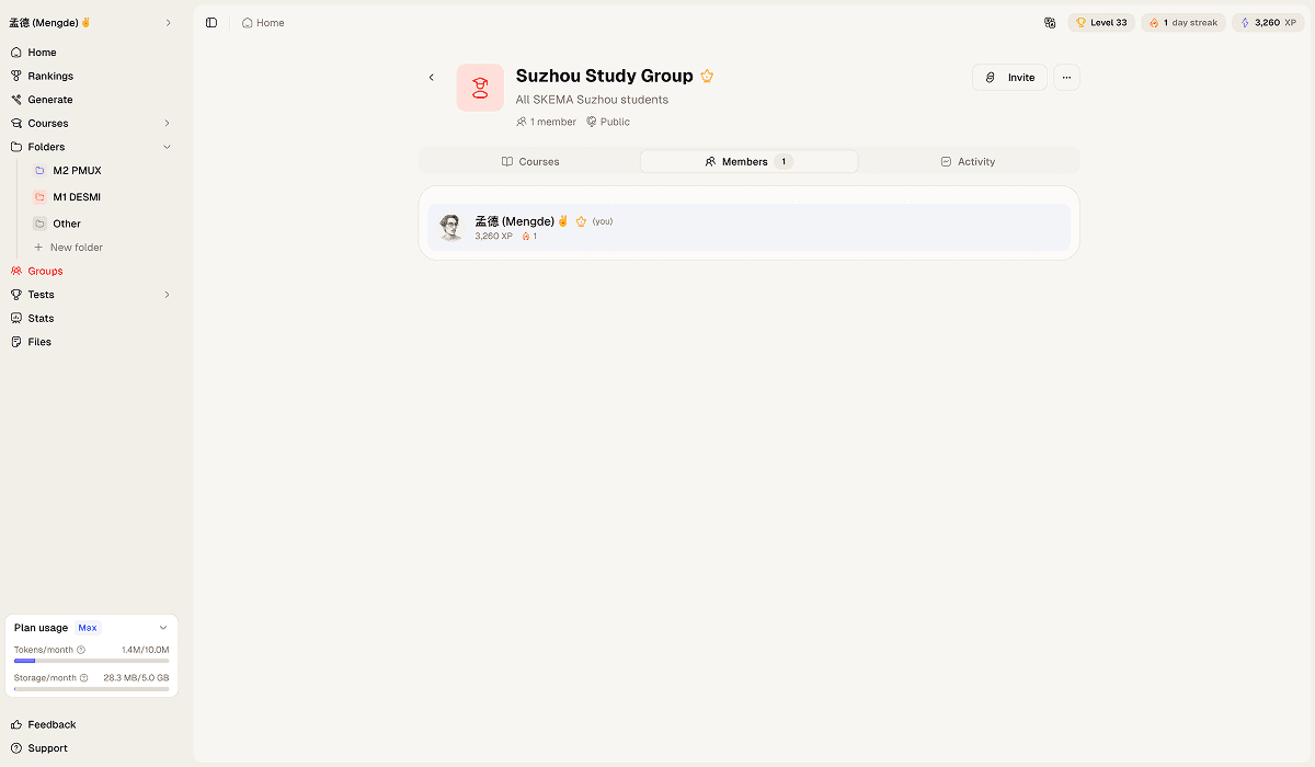atlas ai powered learning app groups 4