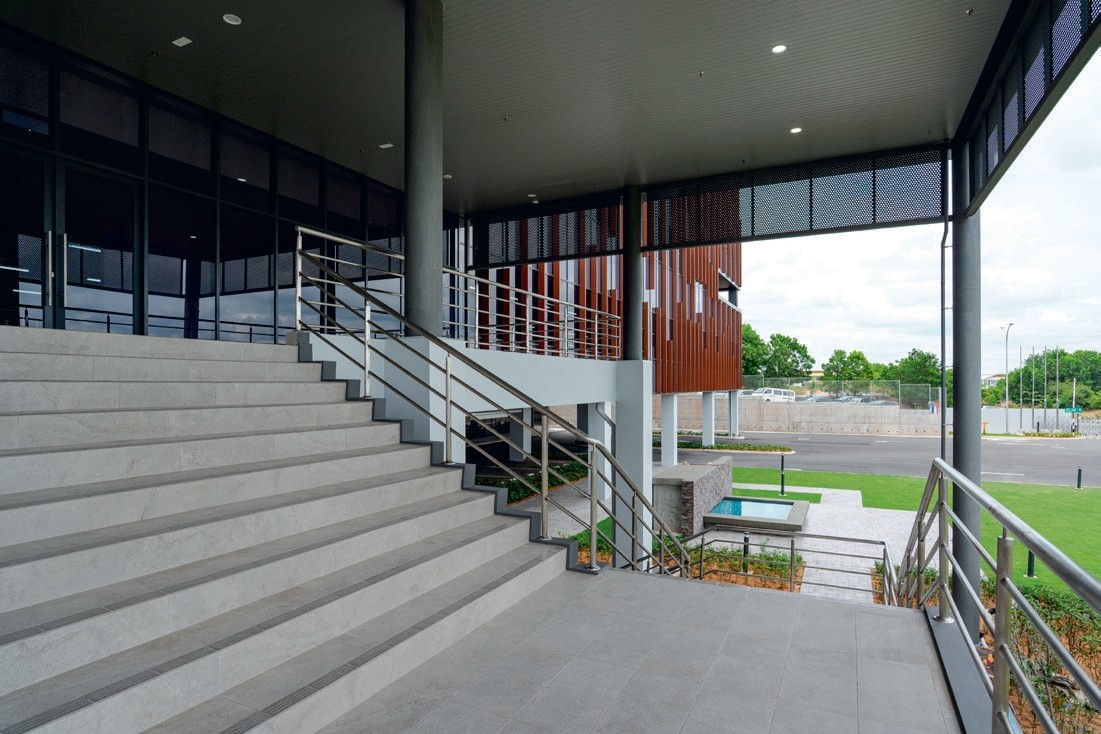 Interior view of Koa Denko Factory & Office project by Asima Architects