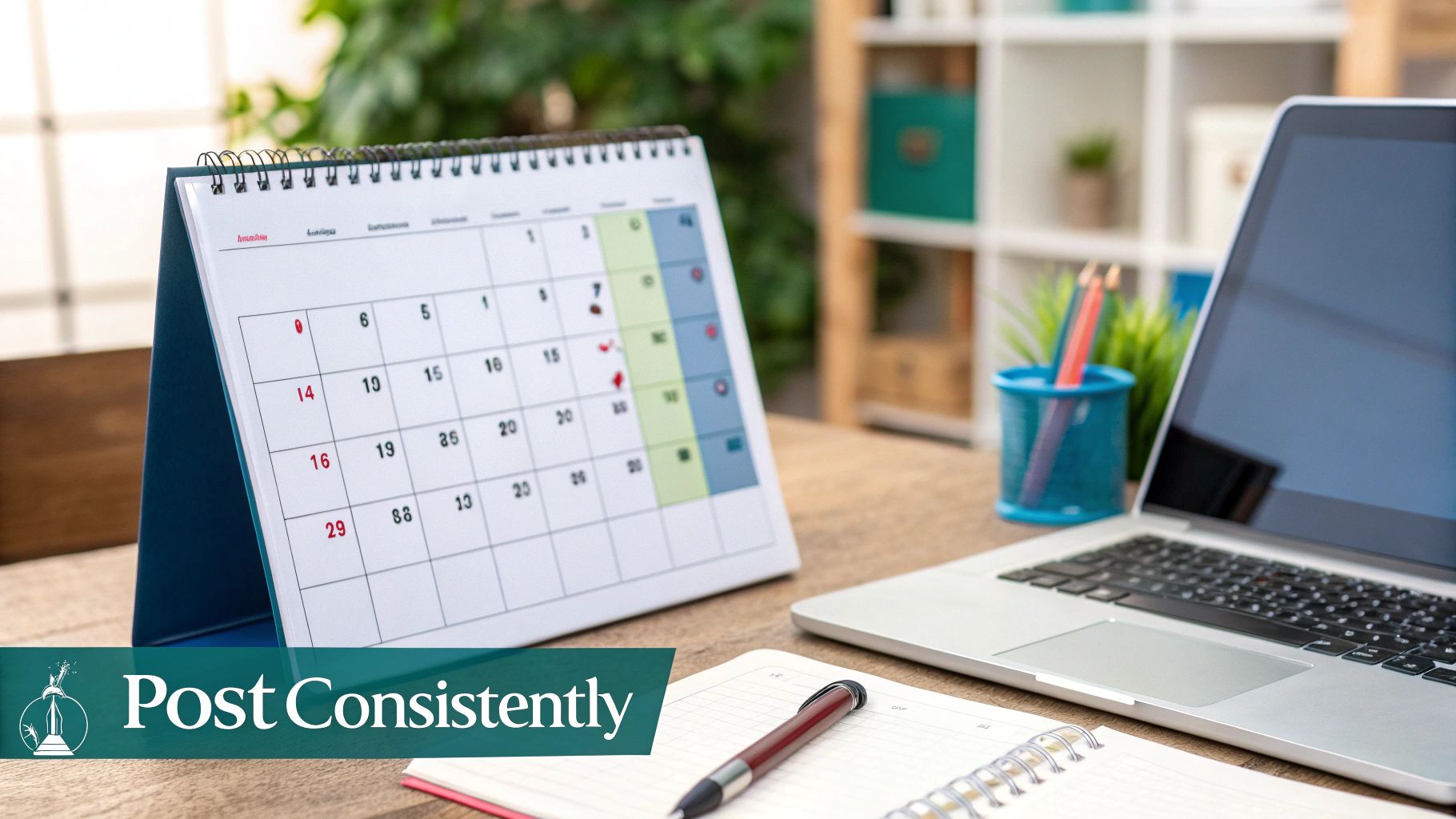 Post Consistently and at Optimal Times