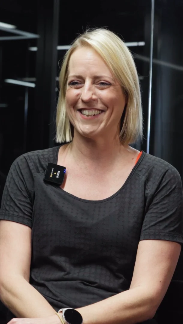 Sydney founder Carola Jonas sharing her personal training experience at Lockeroom