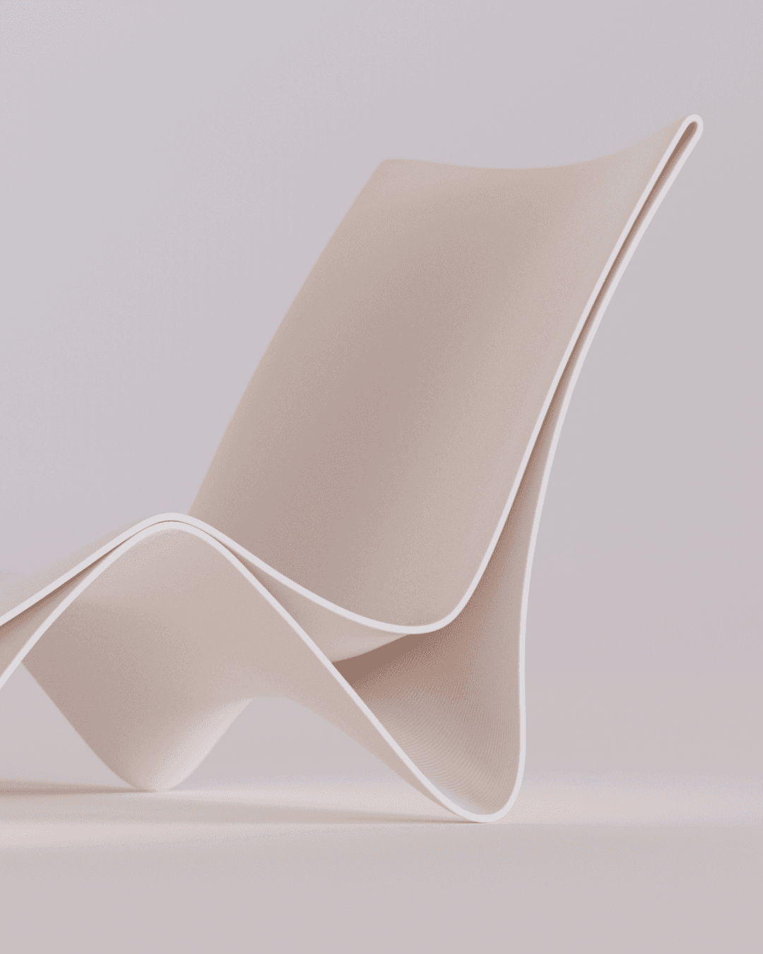 Curva Chaise Lounge Chair is inspired by the curves of the female figure, designed by noknok studio
