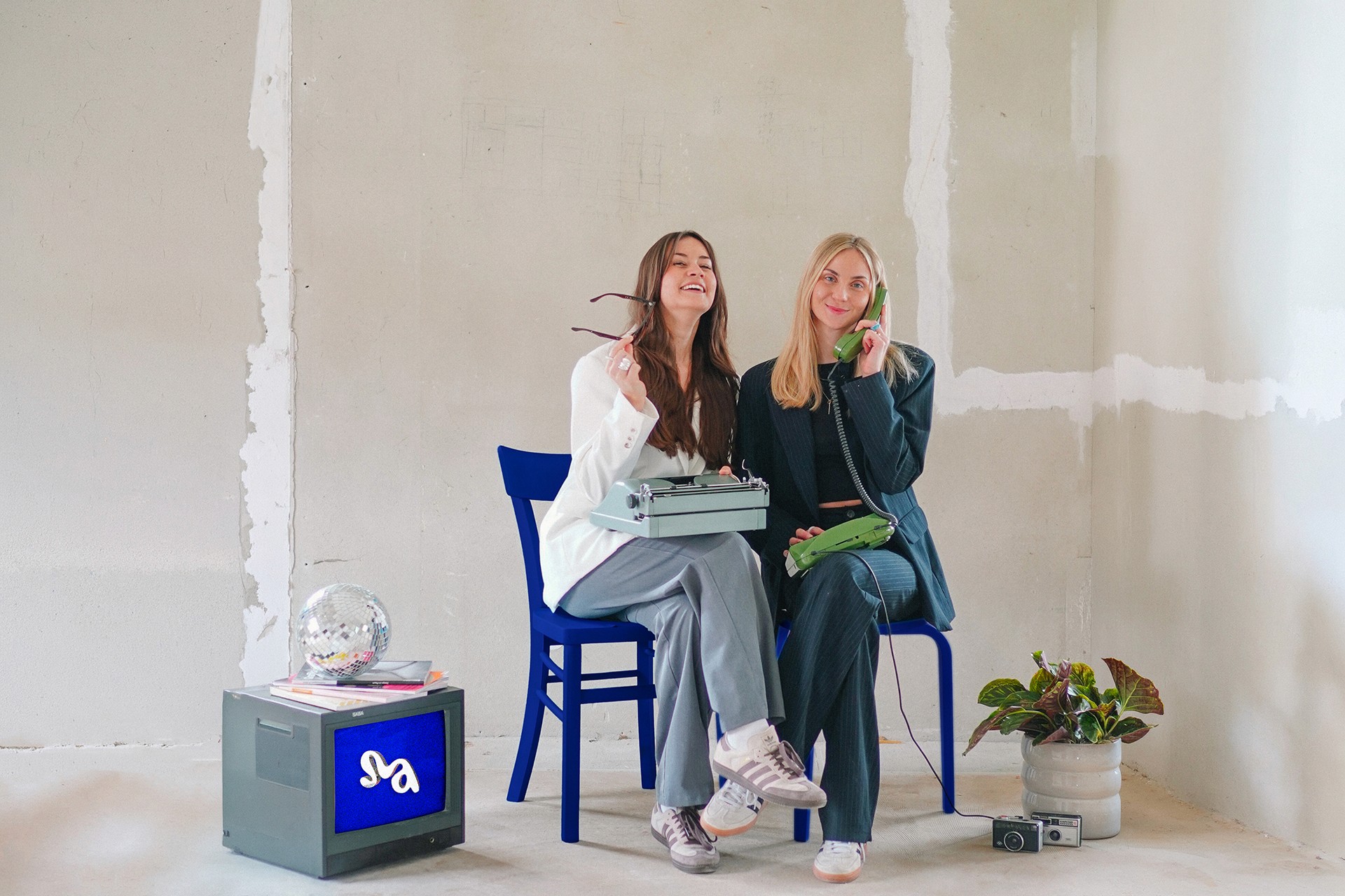 Foto von Marina Glöttner und Anna-Maria Boppeler