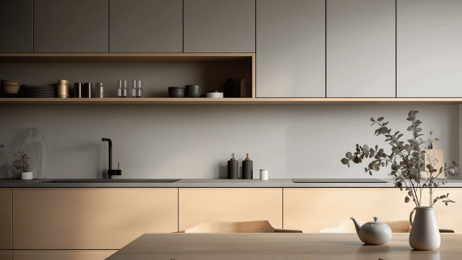 The Dialogue of Two Tones — Cashmere Meets Vicenza Oak