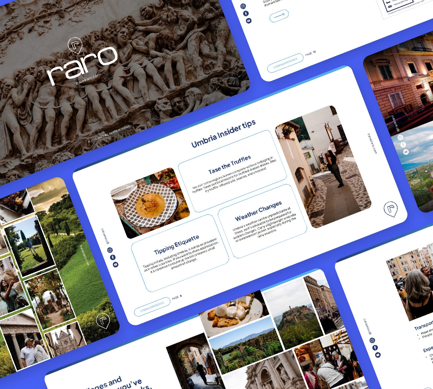 Italy Trip Deck Travel Raro