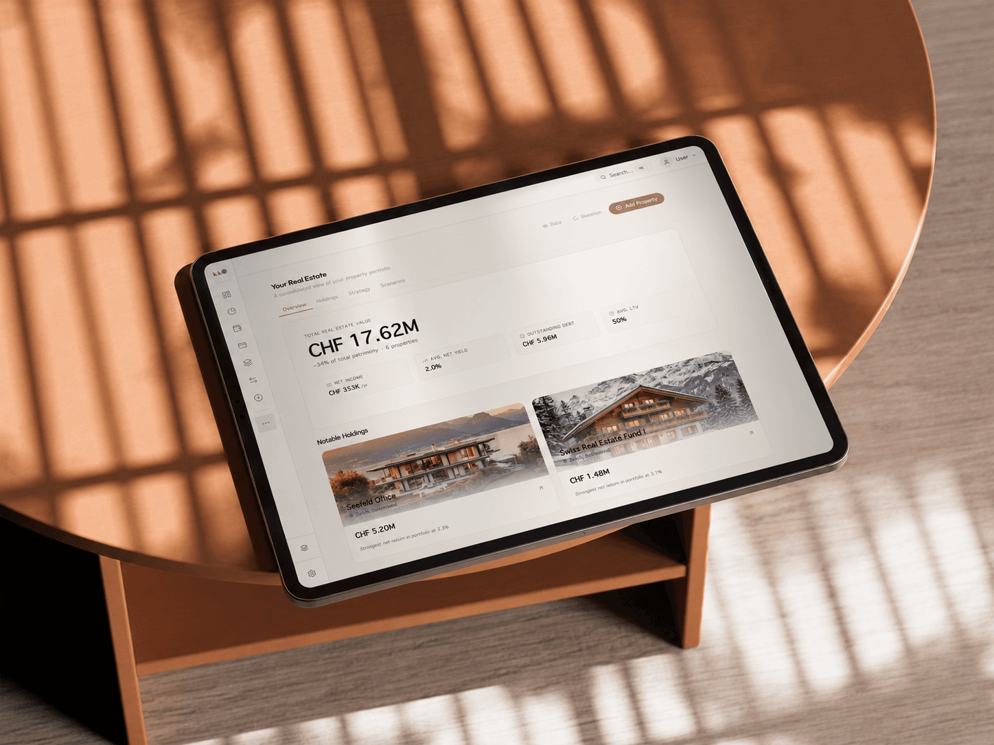 Tablet Real Estate