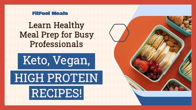 Healthy meal food banner