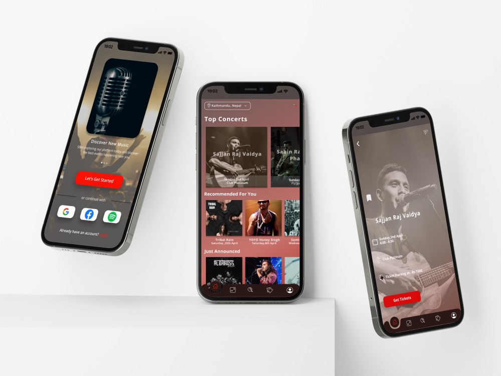 a cell phones on a block