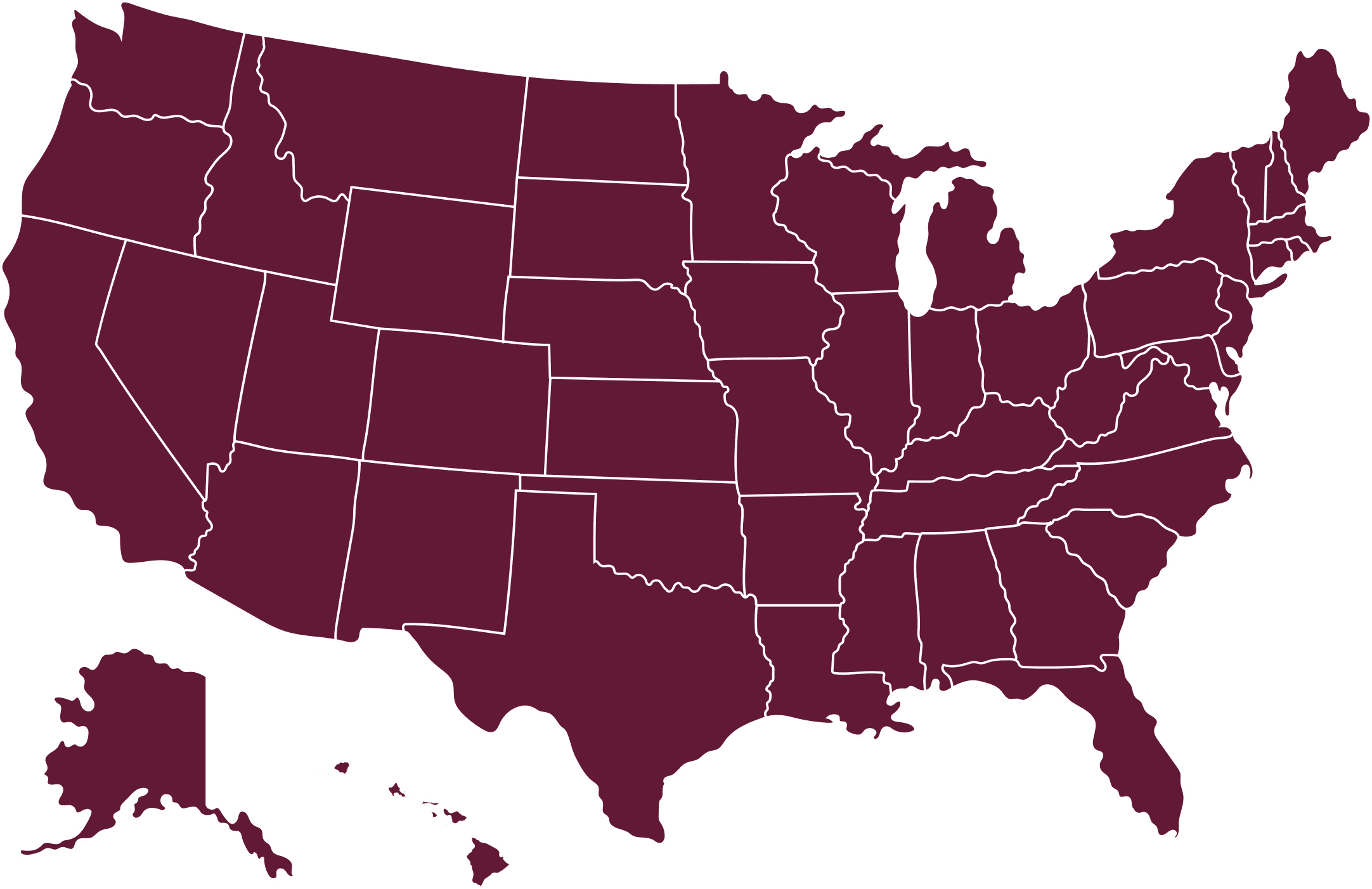 Map showing Heppner Group is licensed in all 50 states