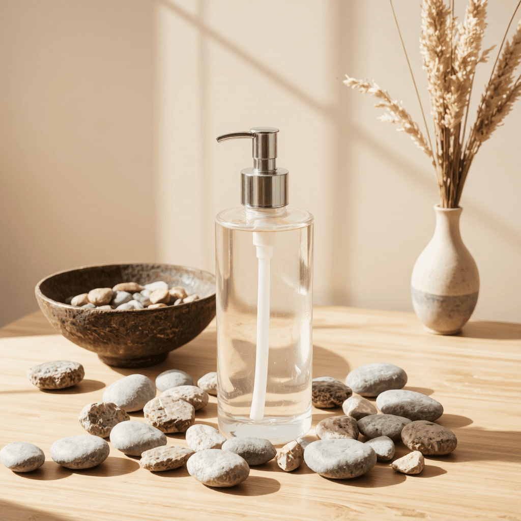 product photography of liquid soap or lotion dispenser