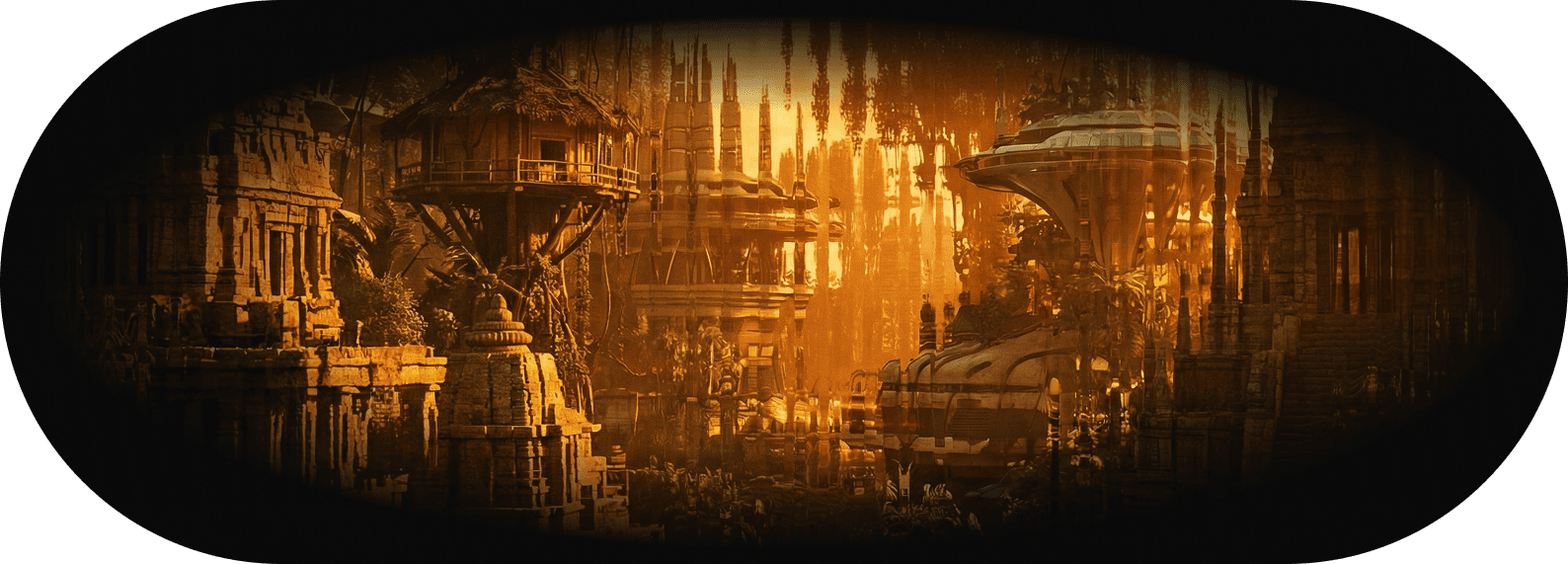 Nature landscape illustration