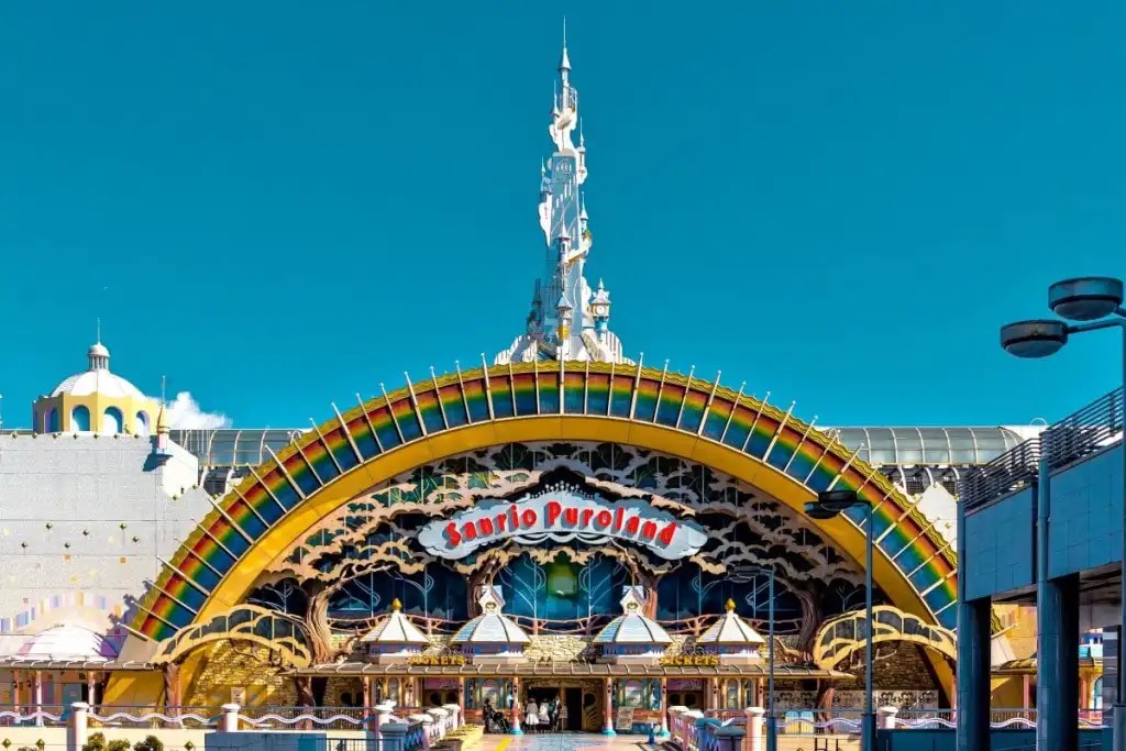sanrio puroland entrance