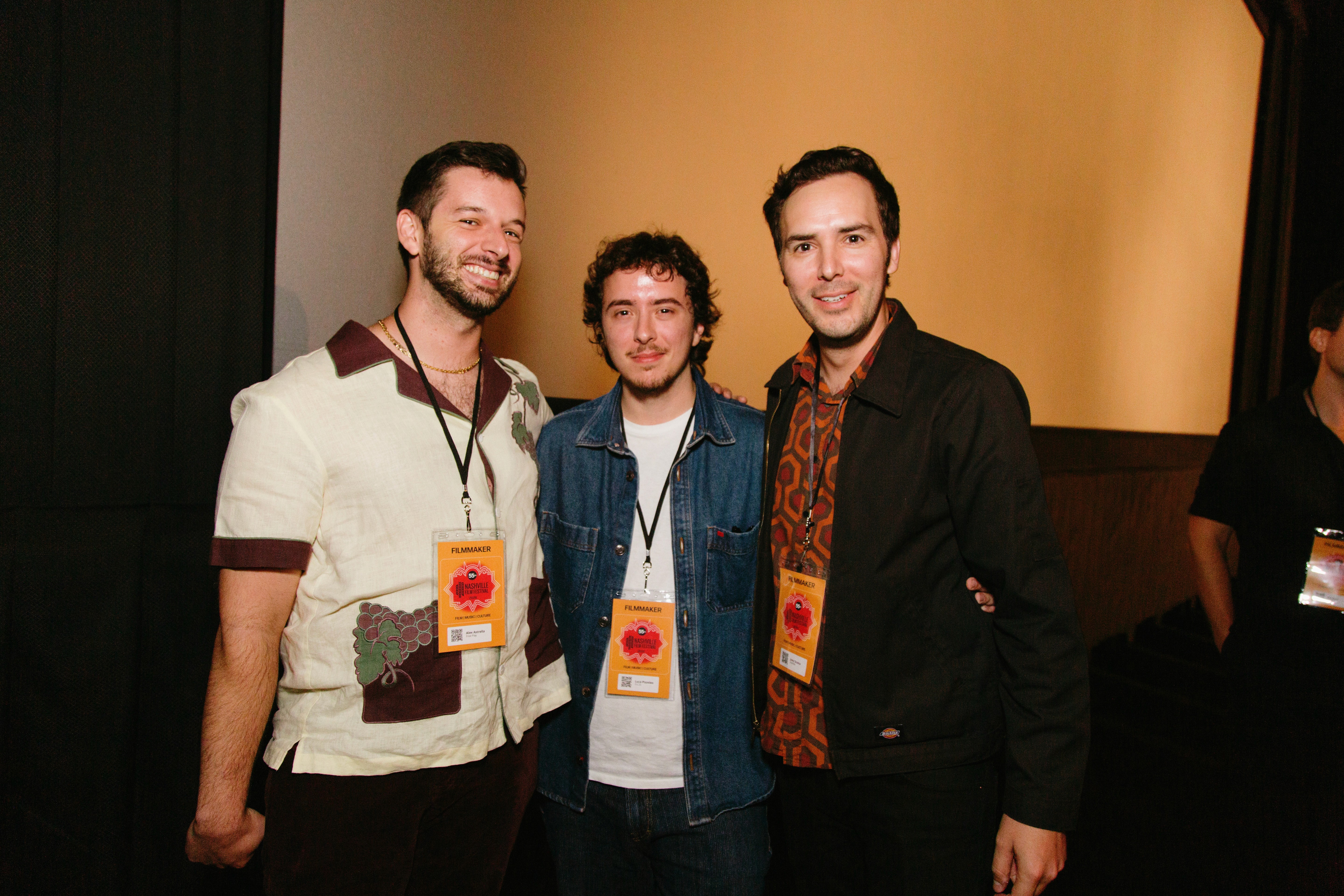 Luca Pizzoleo at Nashville Film Festival