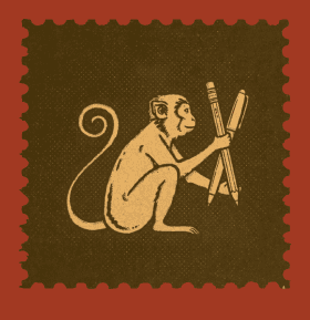 Perfume bottle held in hand