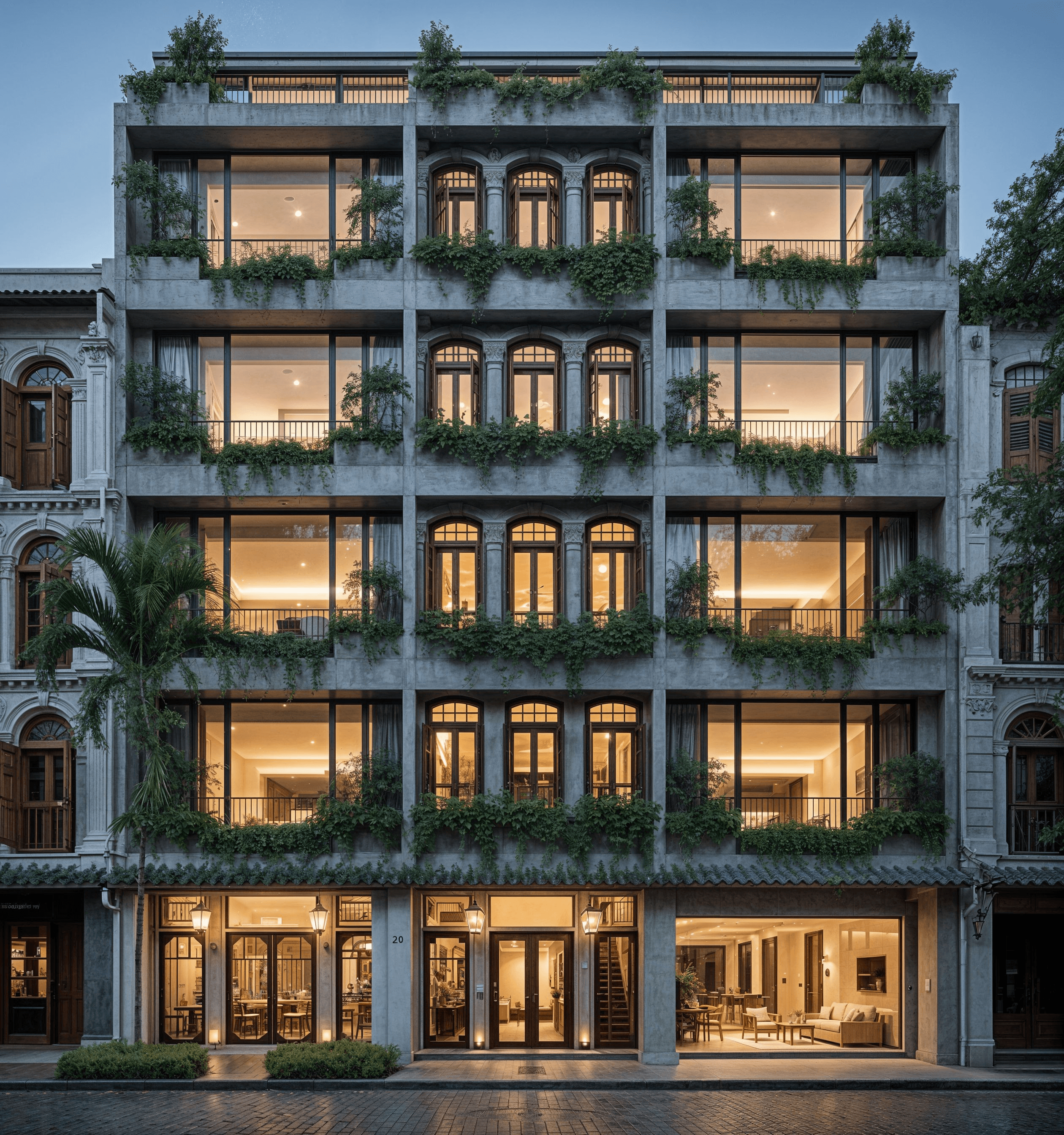 Kiến trúc khách sạn boutique cao cấp từ An Cư Collection - Sự kết hợp giữa phong cách độc bản và trải nghiệm nghỉ dưỡng thượng lưu.