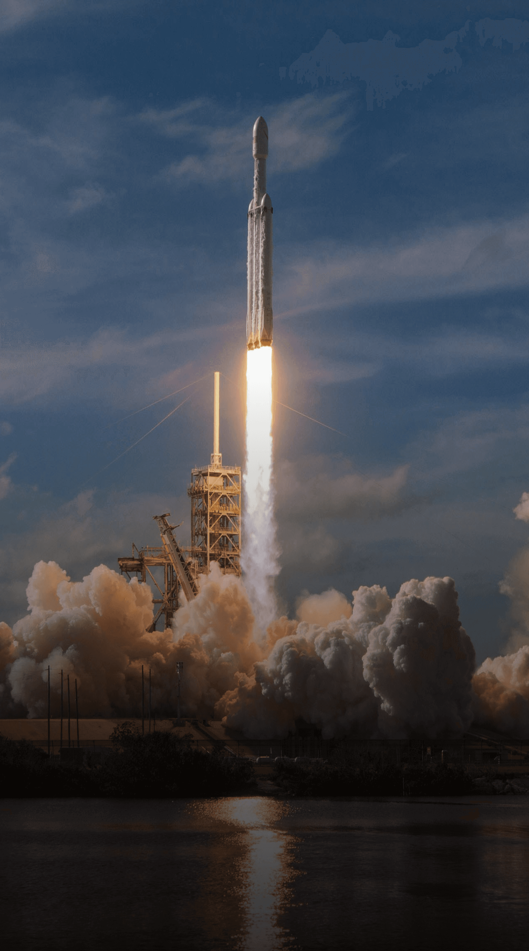 Rocket launch from Astro Lab reference