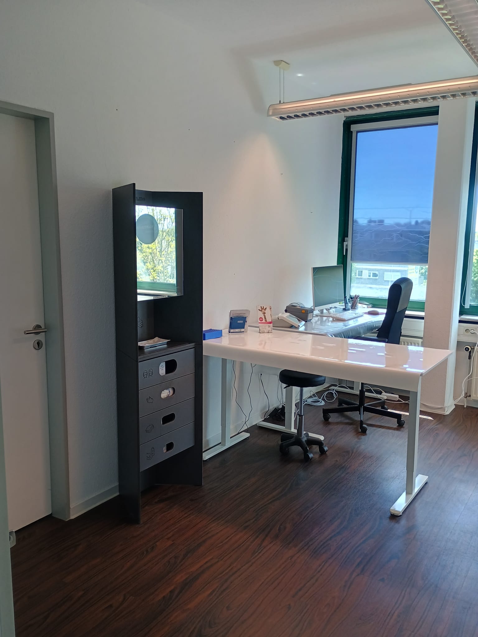 Empty treatment room with modern furniture in an medical office.