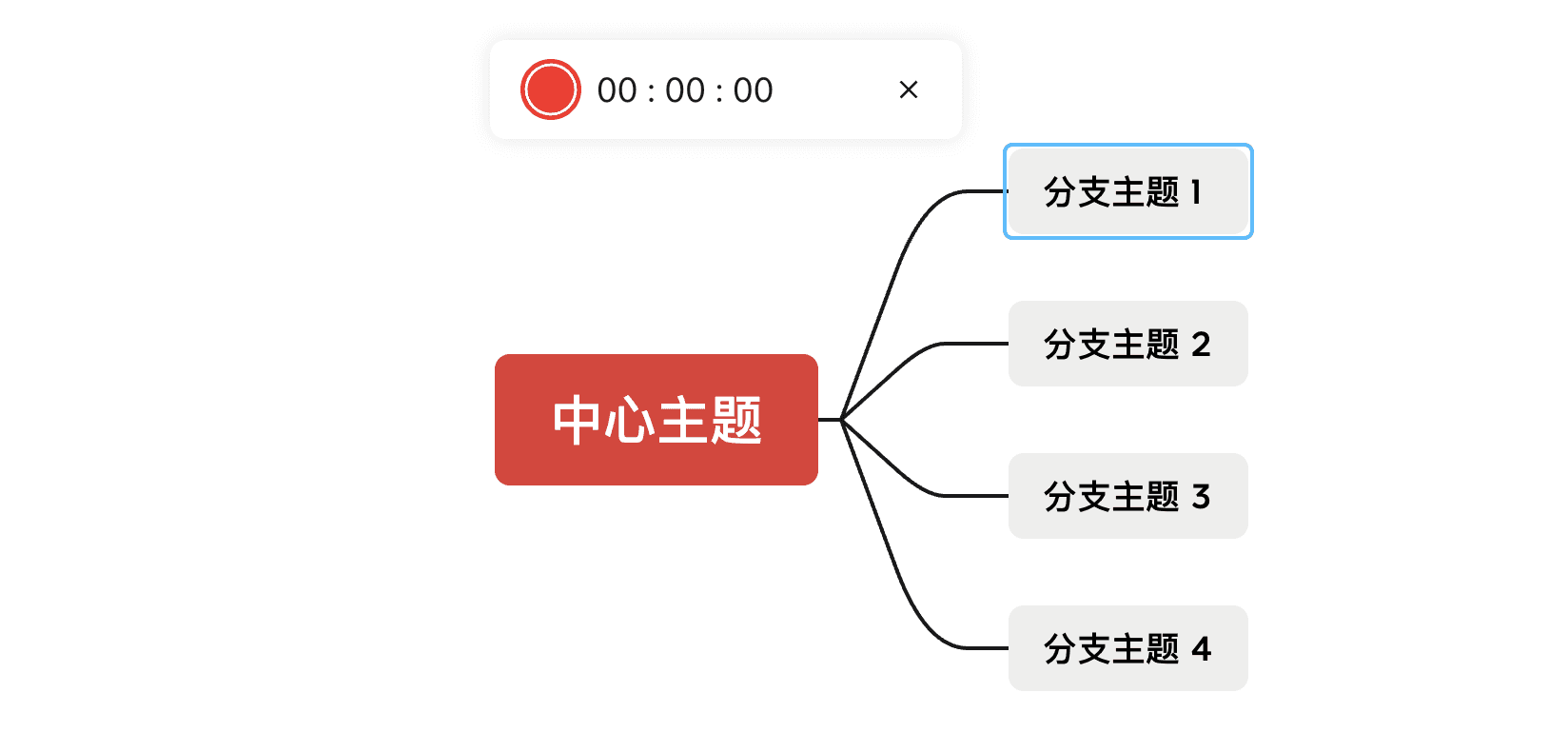 语音备注功能示意图