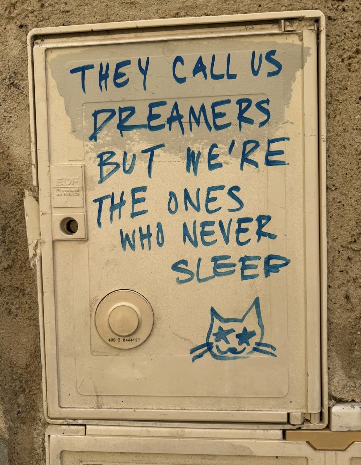  "They call us dreamers but we're the ones that never sleep."                                                     — photo by Ryan Deiss