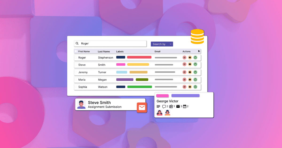 Tacitbase candidate database with powerful search.