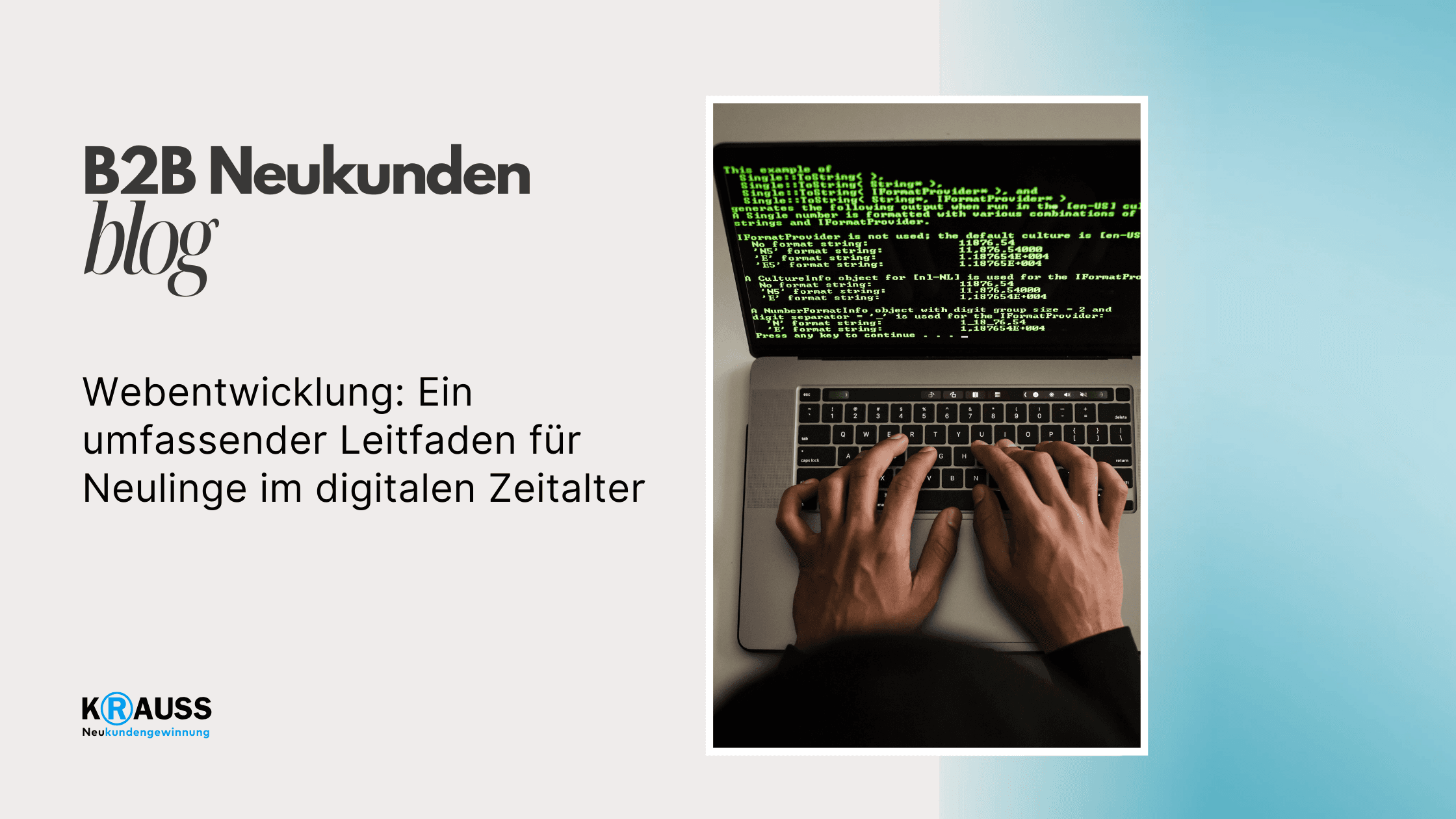 Webentwicklung: Ein umfassender Leitfaden für Neulinge im digitalen Zeitalter