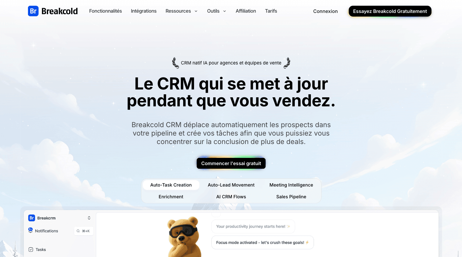 Sellsy CRM Avis - Breakcold alternative