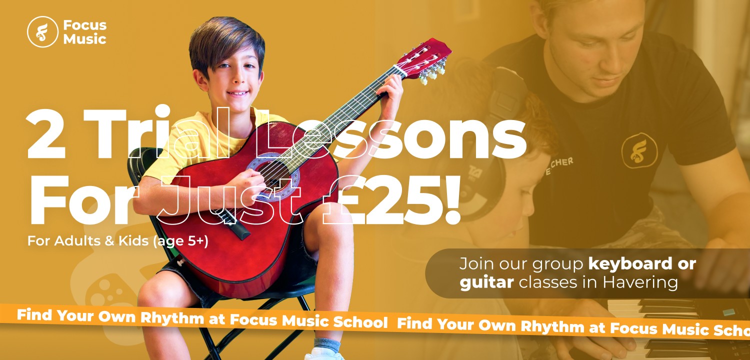 Focus Music Music Lesson Banner