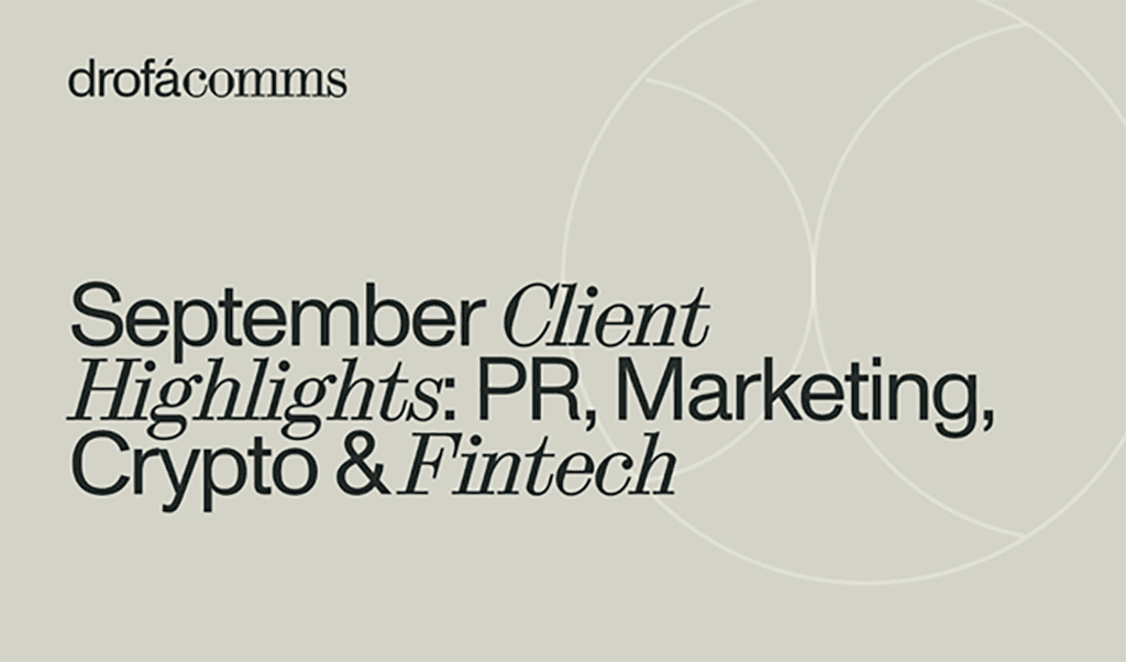 September Client Spotlight: Influencer Marketing, Crypto, Gold, and Fintech