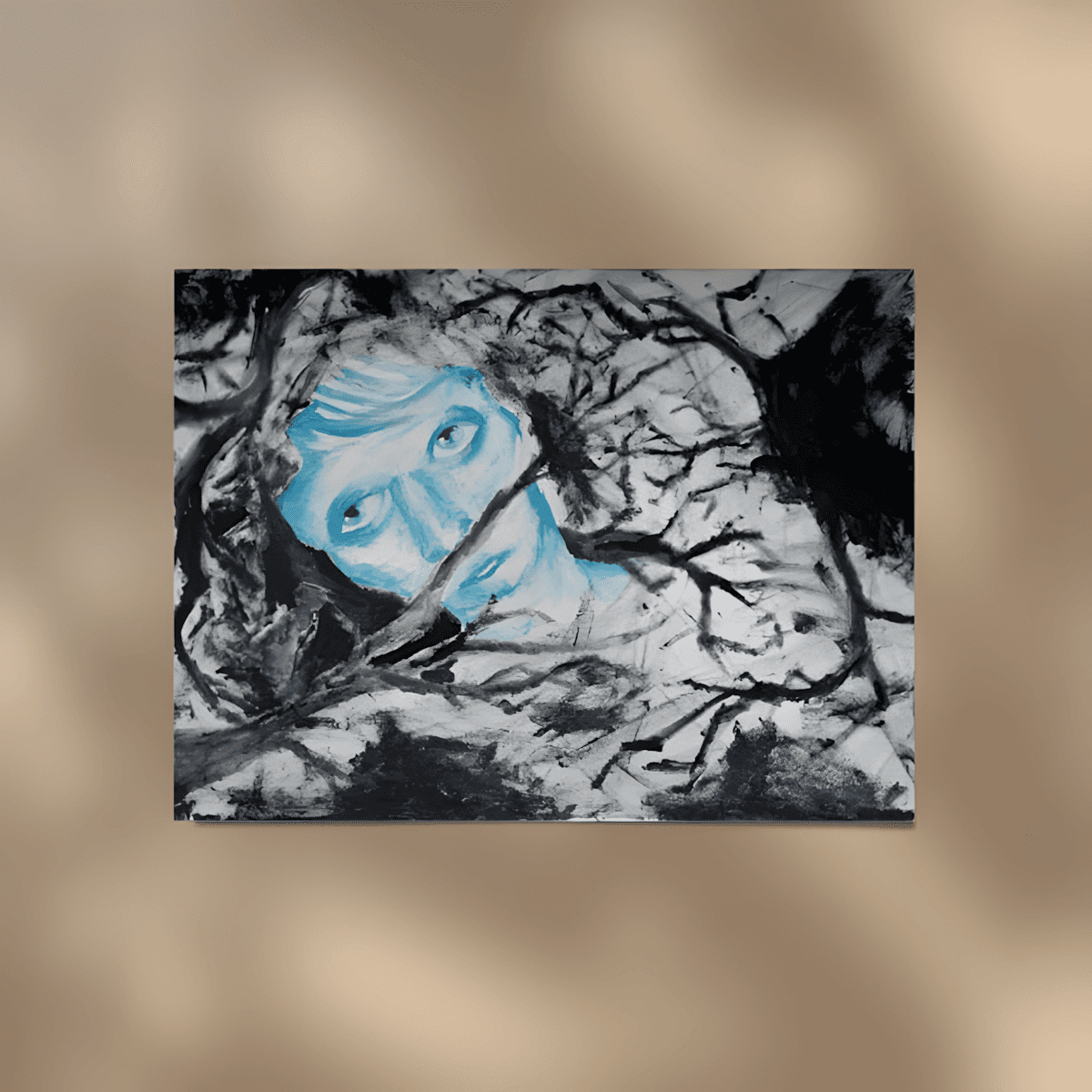 premium art poster and canvas prints, with originals available, from QART , of the artwork " Naïve "