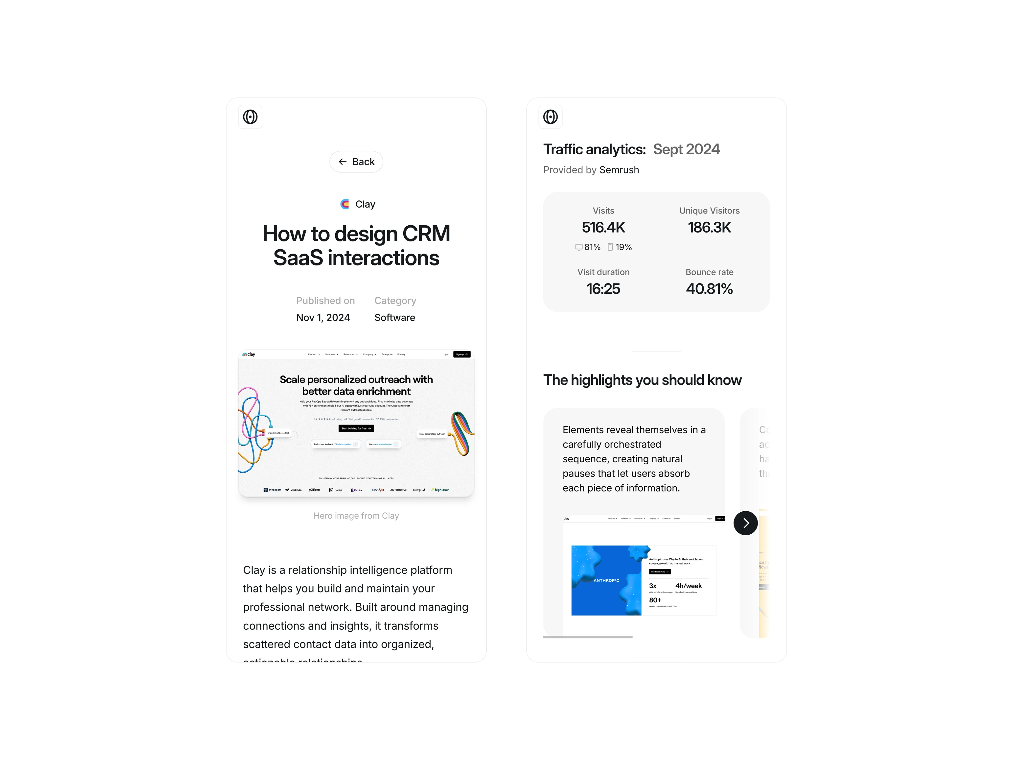 Sites Explained mobile articles