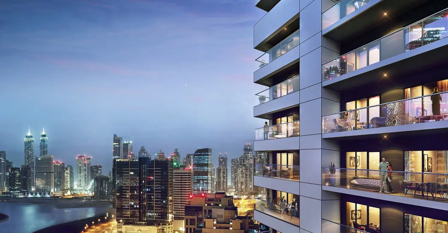 vera residences by damac building view