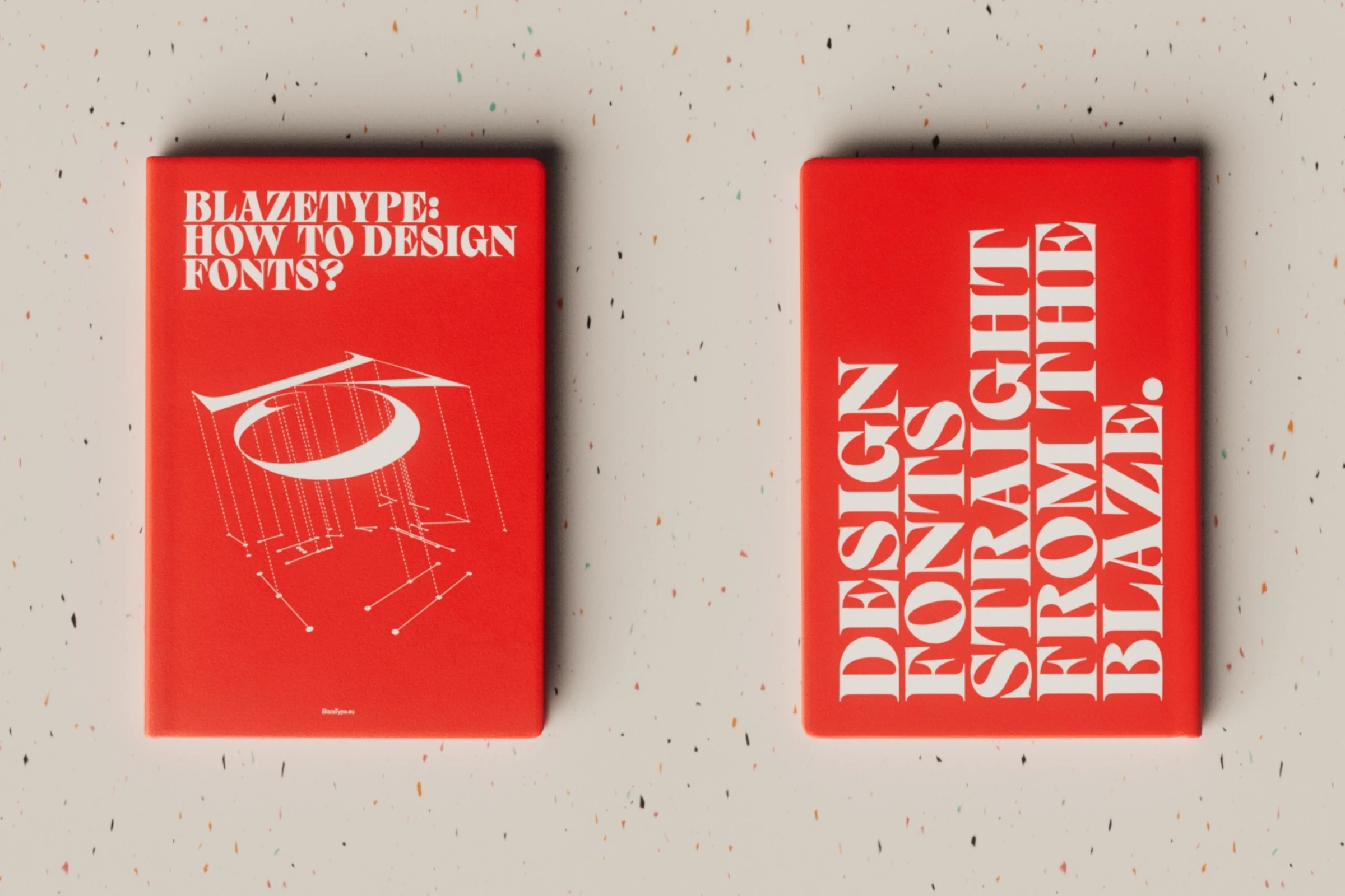 Blaze Type Book Cover