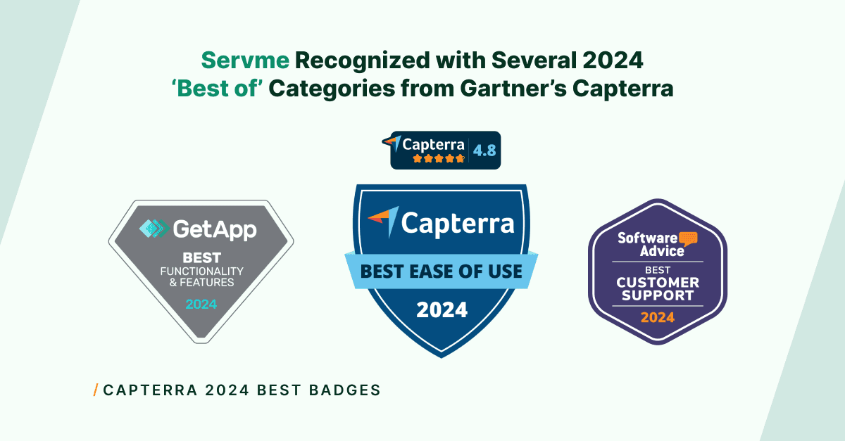 servme capterra badges