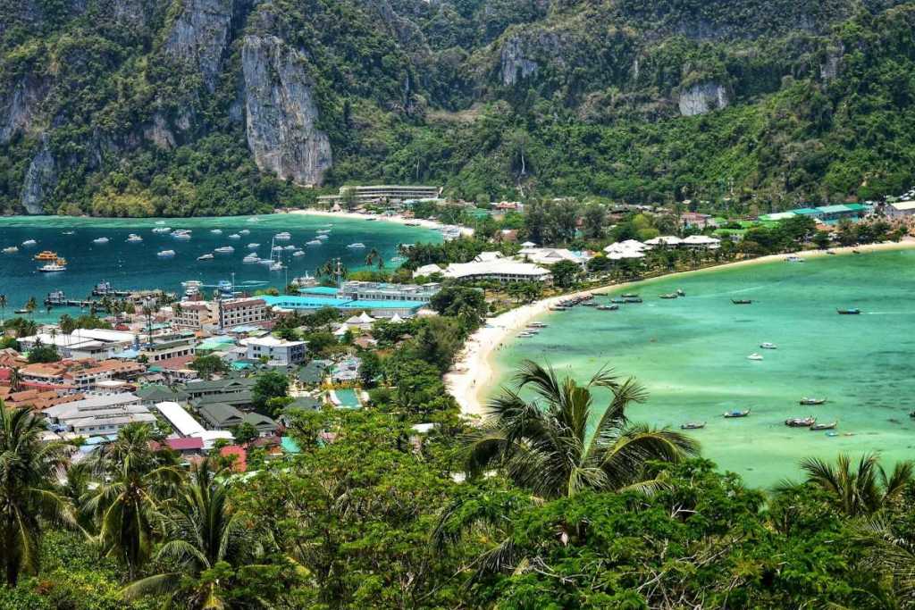View from Phi Phi Island viewpoint