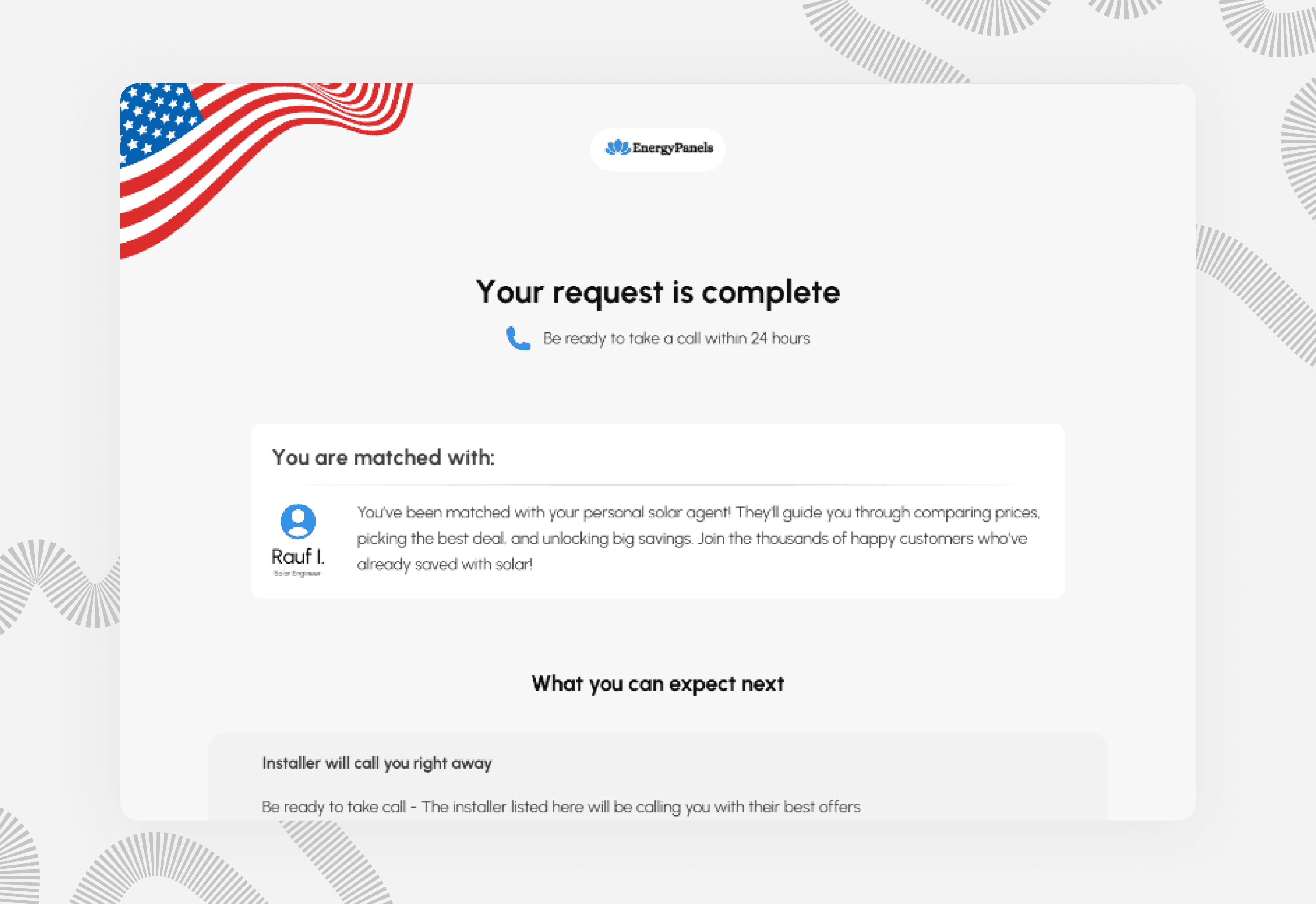 energy panels - complete