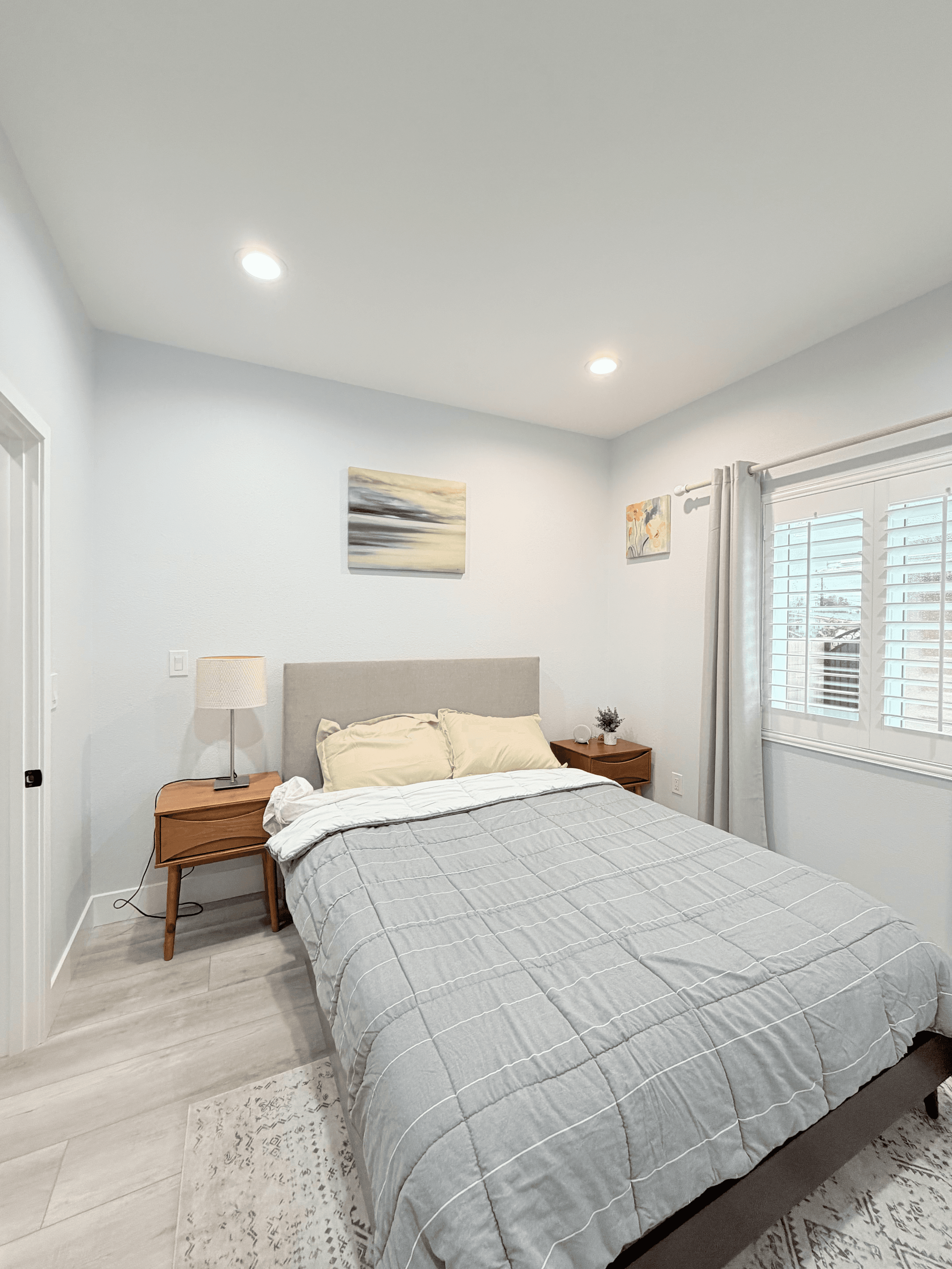 Luxury bathroom design inside 2 bath ADU – Garden Grove CA