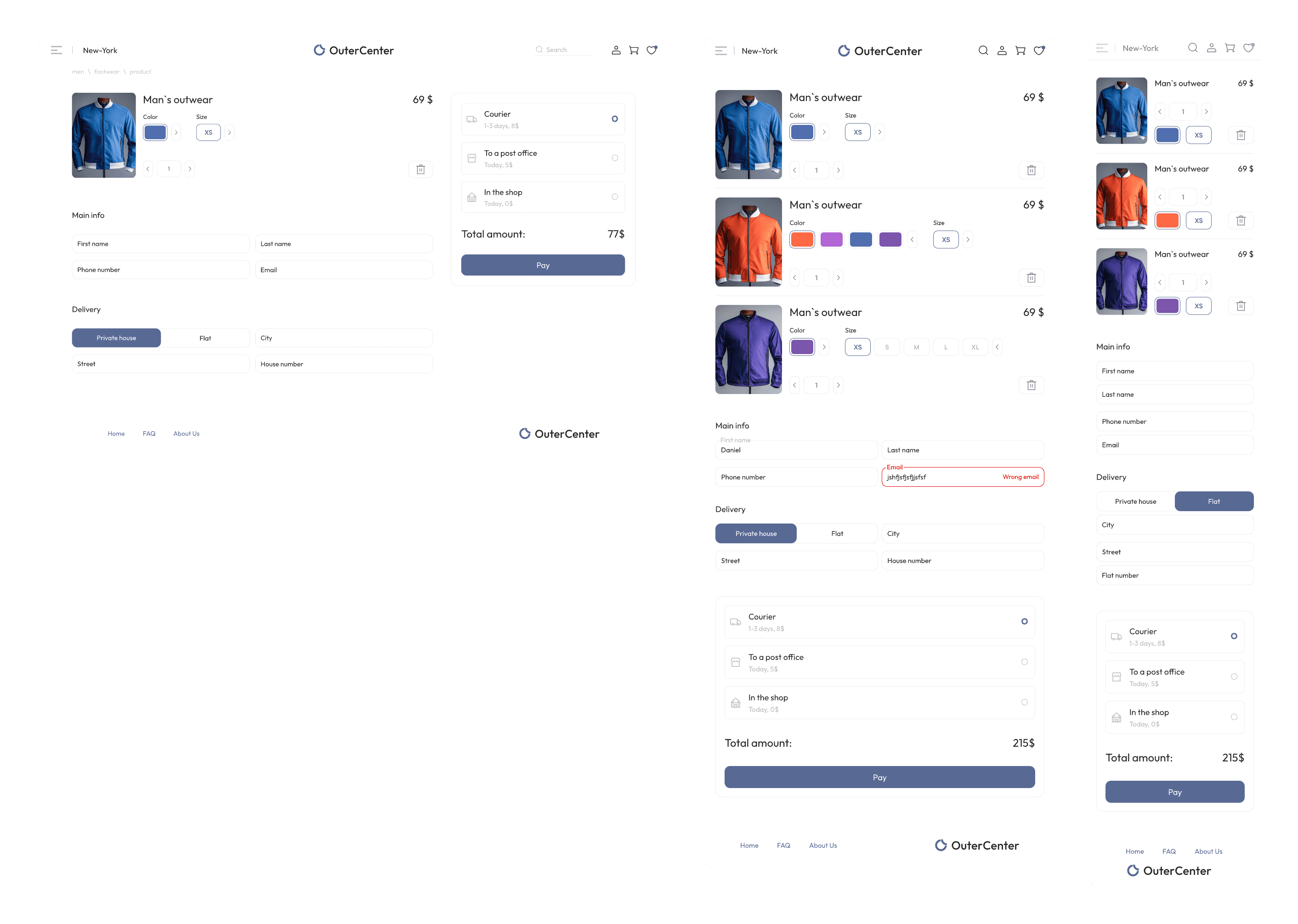 Clear form fields and upfront total costs ensure a smooth payment process with zero surprises.