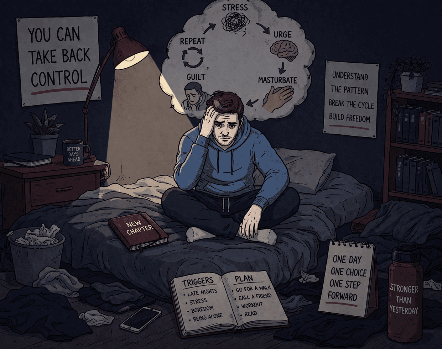 I can't quit masturbating